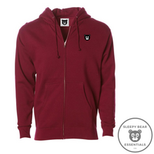 Load image into Gallery viewer, OG Sleepy Bear zip-Hoodie